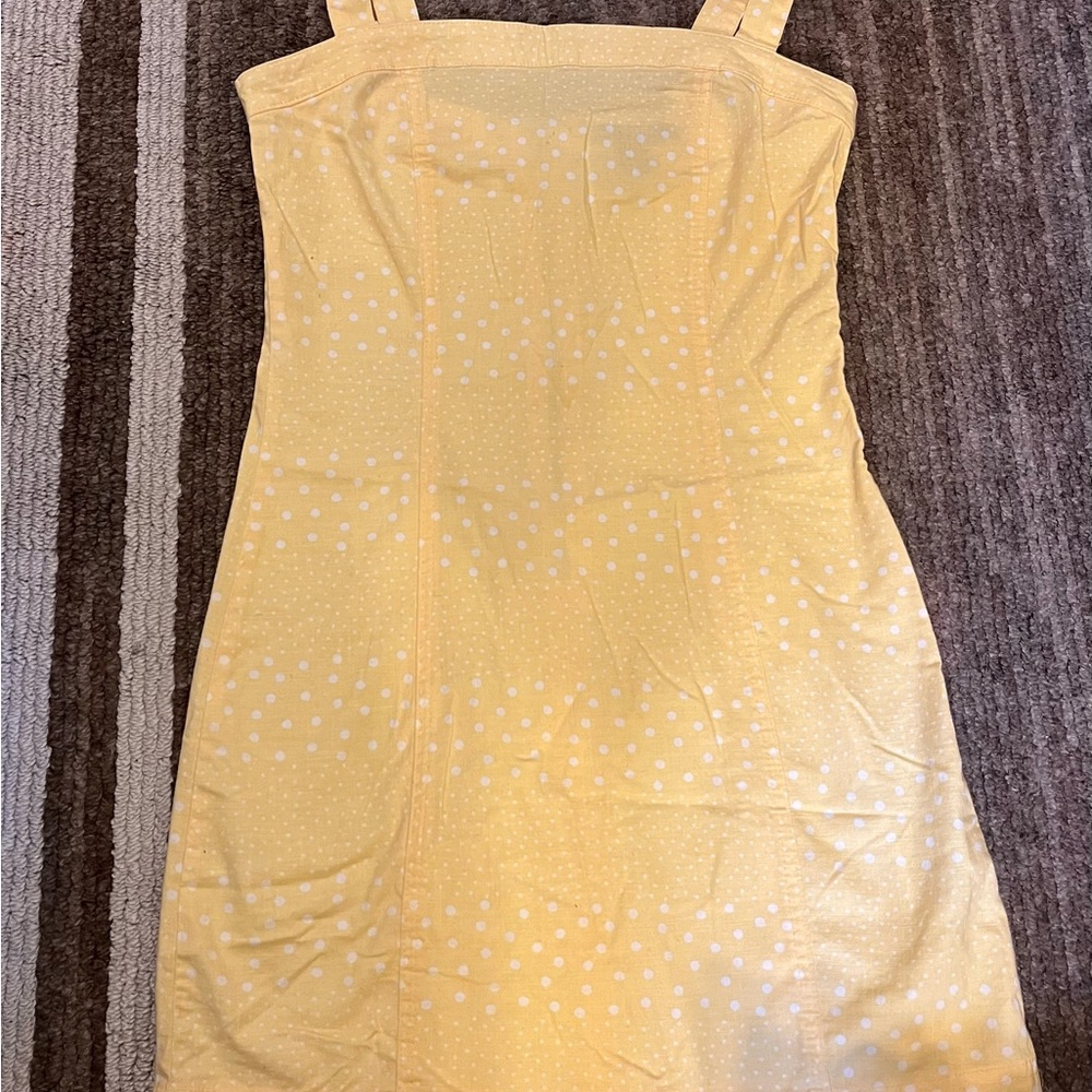 Yellow Polka Dot Dress